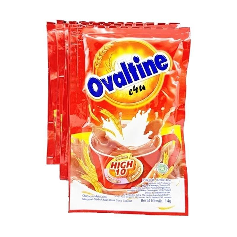 Jual Ovaltine Chocolate Malt Drink Minuman Coklat [kemasan Renceng/ 10