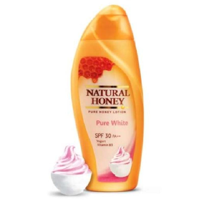 Promo Body Lotion Natural Honey Pure White 180 mL Diskon 50 di