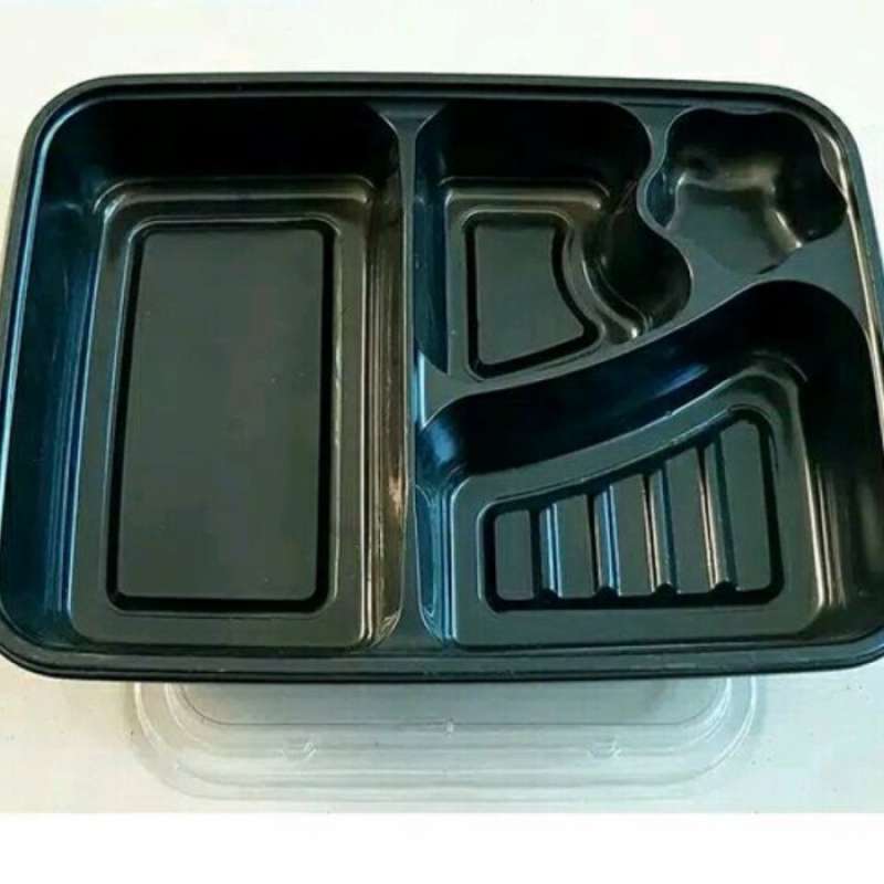 Jual Mika Bento Sekat 4 / Tray Bento Bintang / Box Bento Merk Mulia