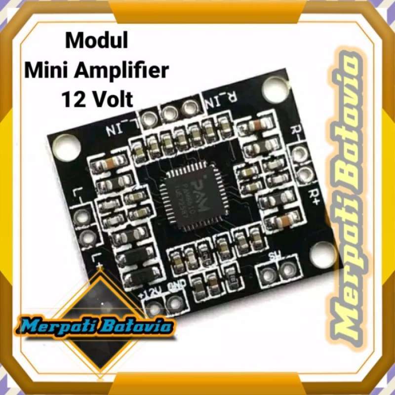 Promo Power Digital Amplifier Mini Modul Kit HiFi Stereo 12 Volt DIY