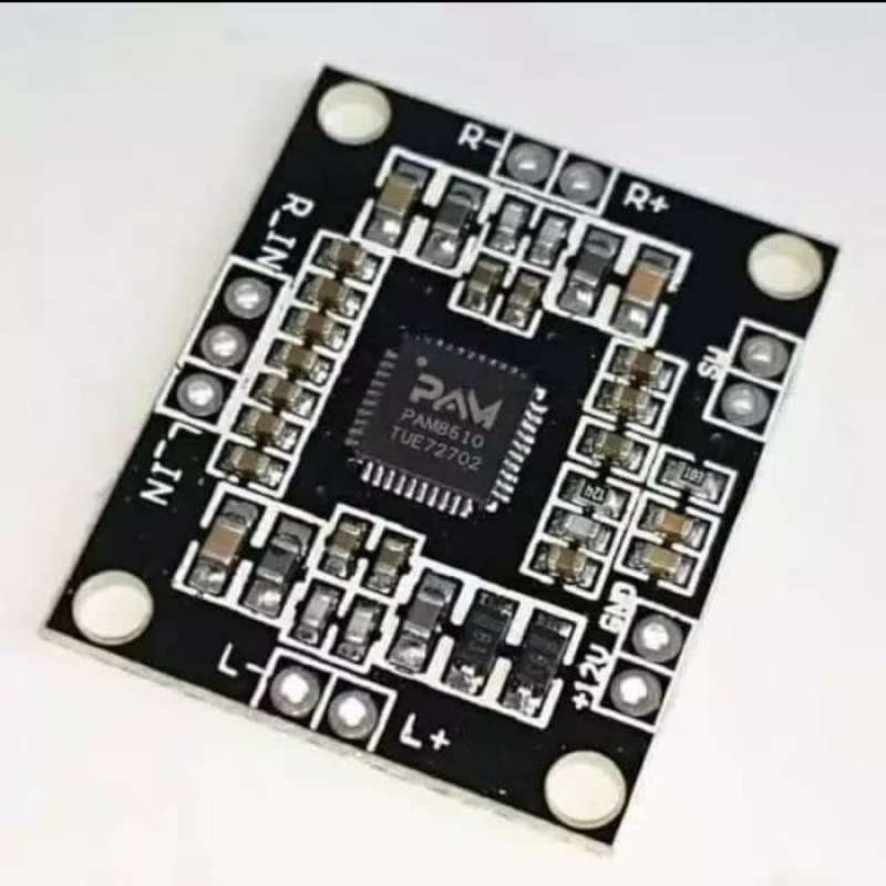 Jual Power Digital Amplifier Mini Modul Kit Hifi Stereo 12 Volt Diy