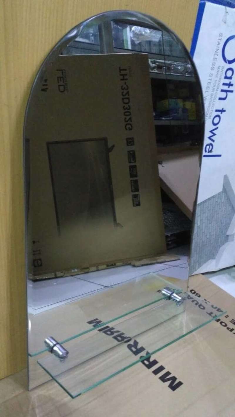 Promo Kaca Cermin Wastafel/Kaca Kamar Mandi/Cermin ( Khusus Gosend