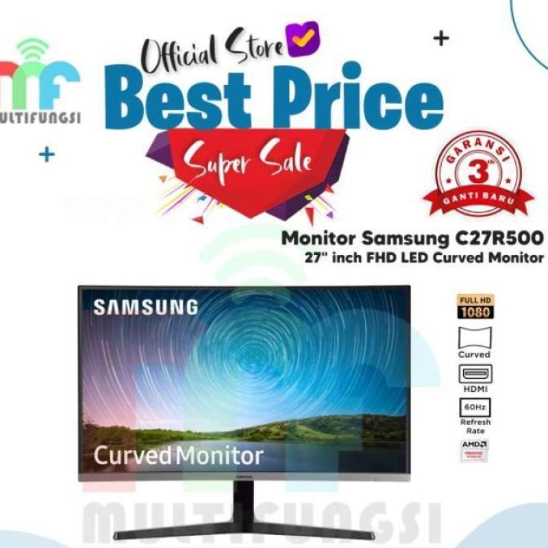 Promo Monitor Samsung 27 Inch C27r500 Fhd Led Curved / C27r500fhe ...