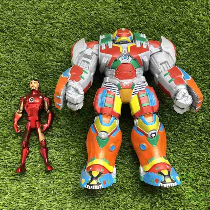 Jual Action Figure Avengers Hulk Buster dan Ironman Marvel di Seller