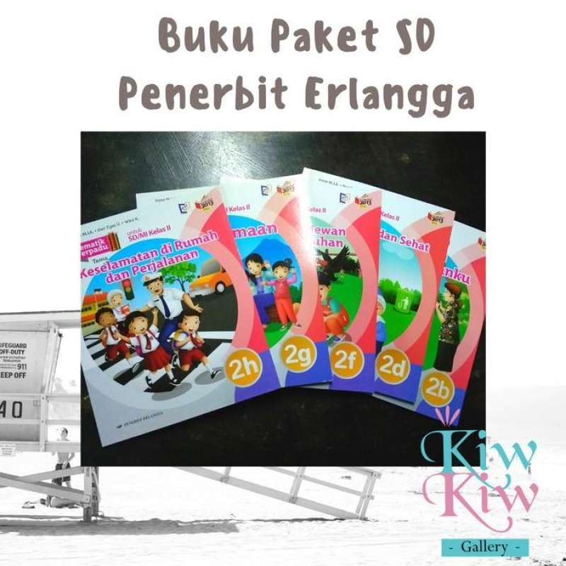 Jual Buku Tematik Terpadu Kelas 2/II SD/MI Semester 2 - Erlangga di ...
