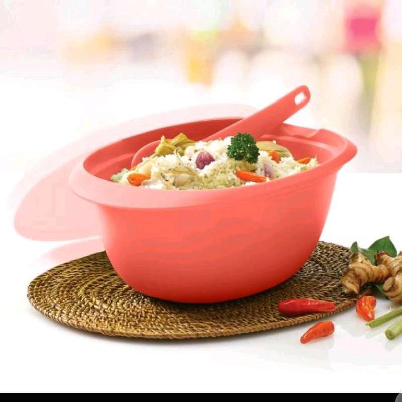Jual Murah Tupperware Rice Server 3L With Spoon Bloomia dan Blossom di ...