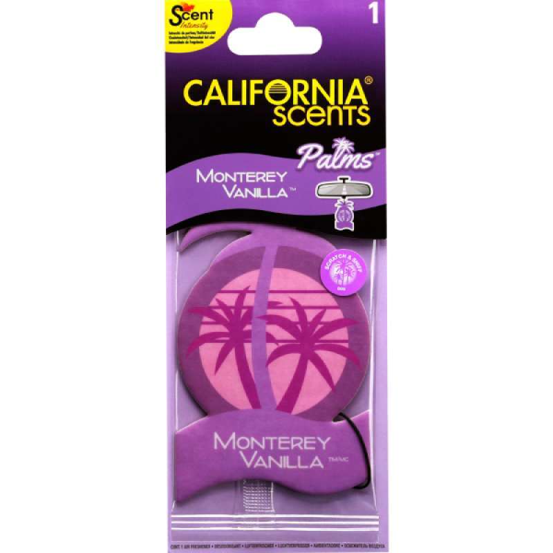 Promo California Scents Monterey Vanilla Paper Pengharum Mobil Lemari