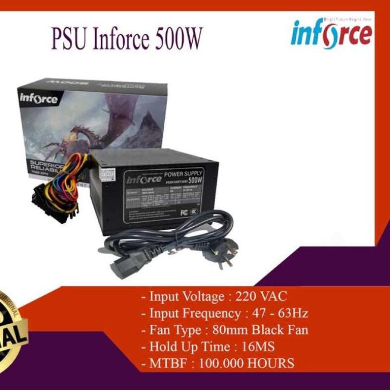 Jual Power Supply Superior 500 Watt Inforce PSU Original PSU Komputer