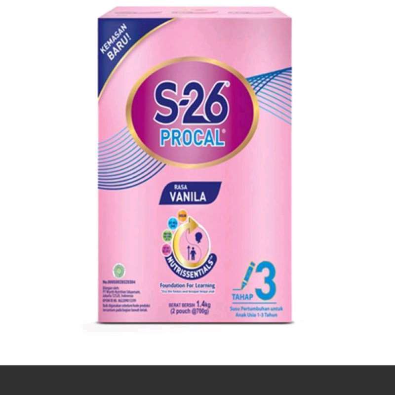 Jual S26 PROCAL TAHAP 3 BOX 1.4 KG(1400gr) di Seller DUO ANDHIKA SHOP ...
