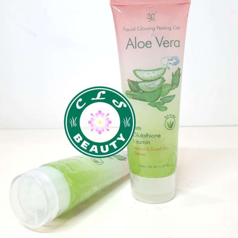 Promo SYB FACIAL GLOWING PEELING GEL ALOE VERA BPOM Diskon 13 di