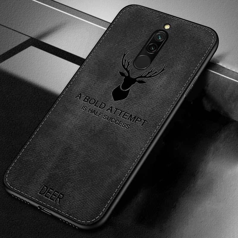 Jual Xiaomi Redmi 8 case jeans canvas deer softcase Online
