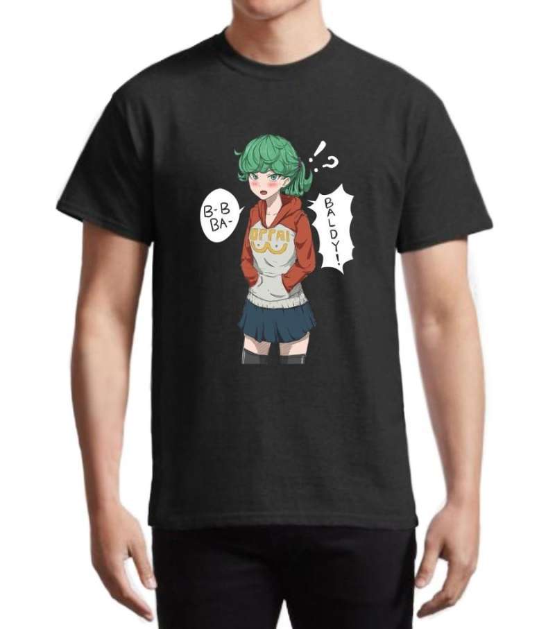 Jual Kaos Baju T Shirt Pria Cowok Laki Anime One Punch Man Tatsumaki