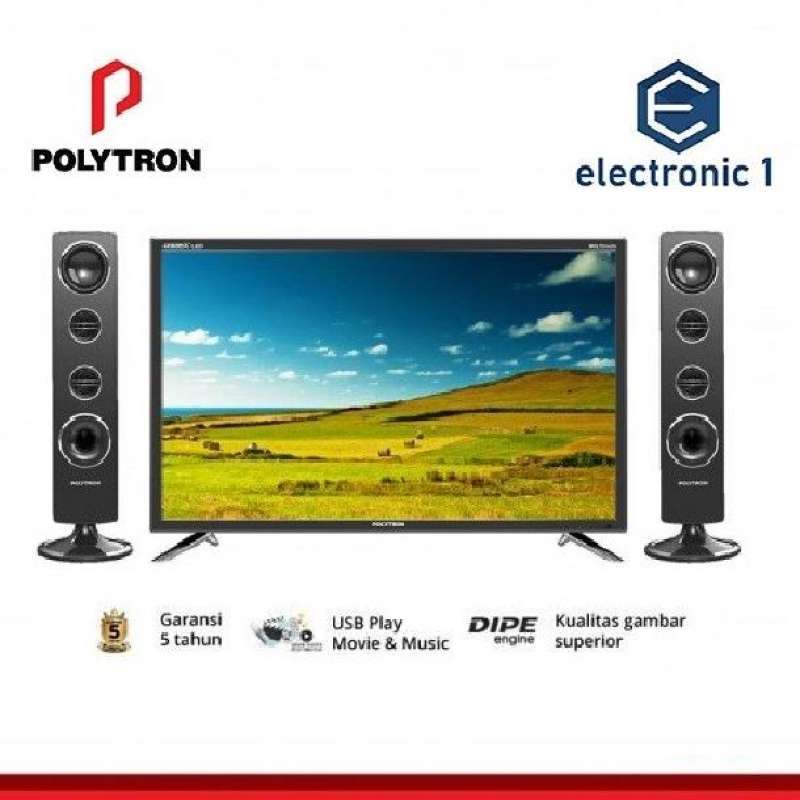 Jual LED TV POLYTRON 32 INCH CINEMAXX SPEAKER 32T7511 (KHUSUS MEDAN) di ...