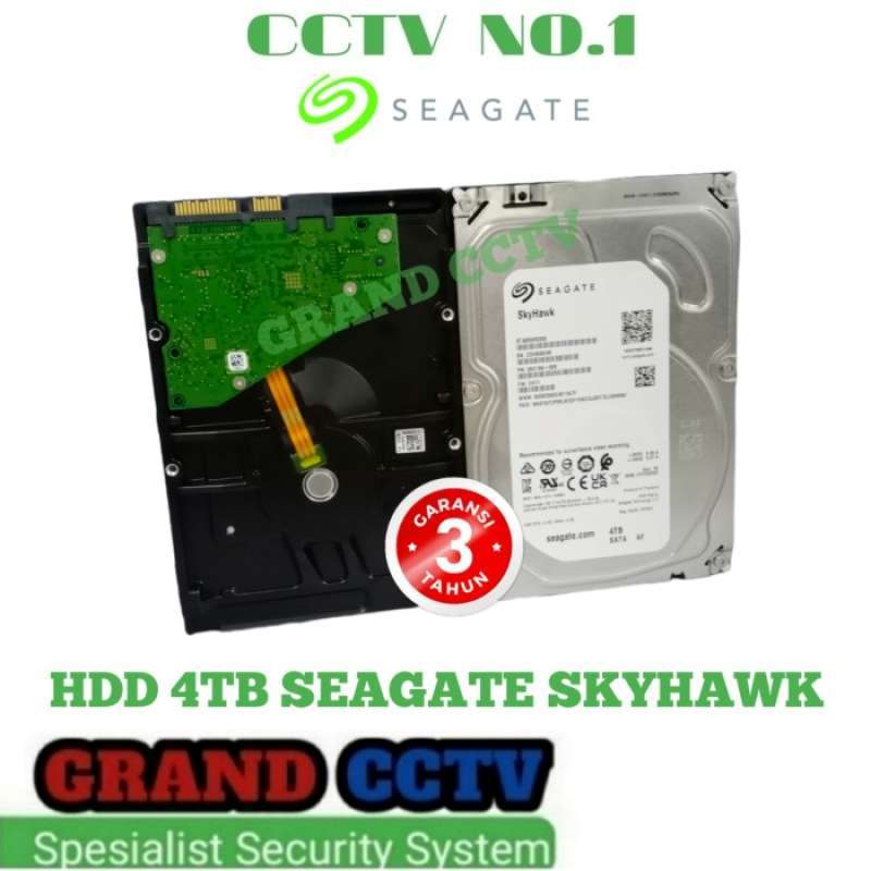 Promo Hardisk 4Tb Seagate Skyhawk Hardisk Internal Diskon 10% di Seller ...