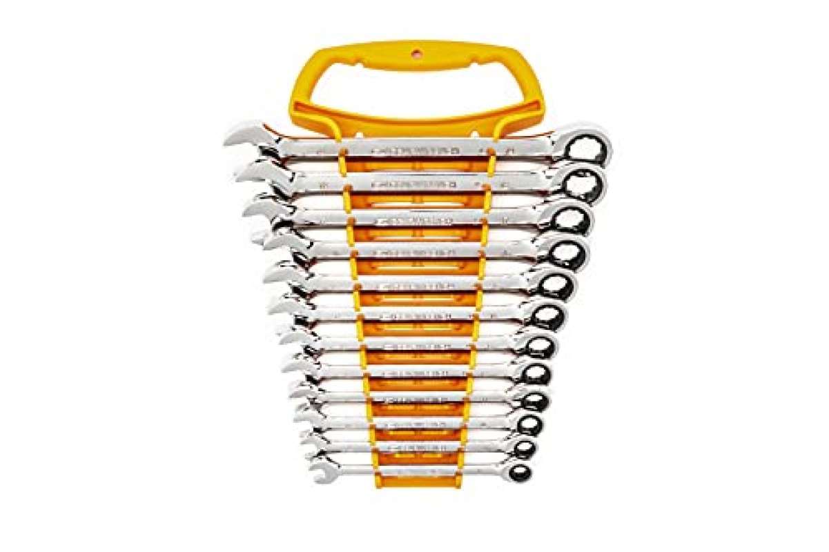 Promo GEARWRENCH 12 Pc. 12 Pt. Ratcheting Combination Wrench Set