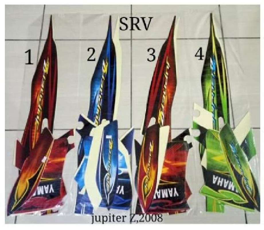 Jual STRIPING JUPITER Z TAHUN 2008 UNTUK MODEL STANDAR v2 di Seller