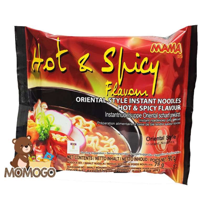 Jual MAMA NOODLE INSTANT HOT&SPICY di Seller MOMOGO ID Mangga Dua