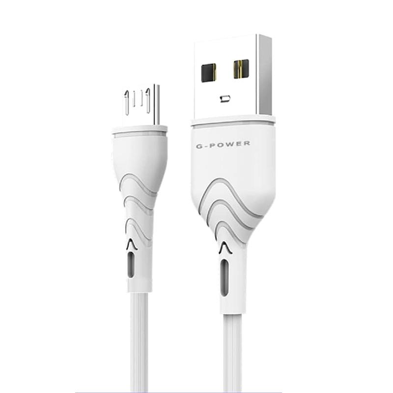 Promo GPOWER Cable Data U11 Micro USB with Support 2.4A Quick Charge