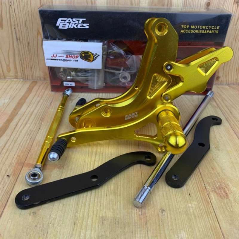 Jual FOOTSTEP UNDERBONE JUPITER MX KING NEW MX KING OLD GOLD di Seller