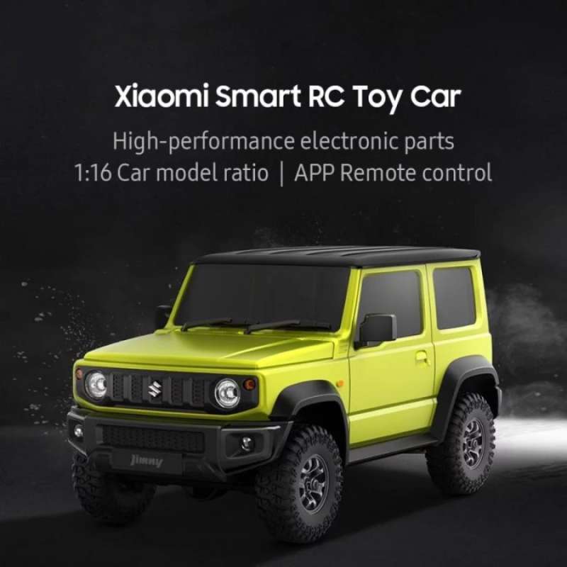 Jual Xiaomi Suzuki Jimny Sierra Yellow 1/16 4WD RC Car di Seller Oamra