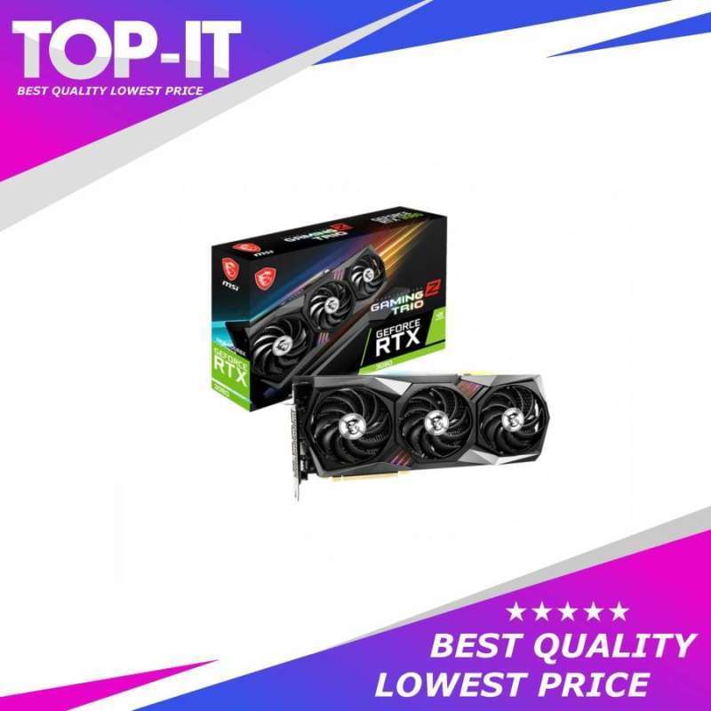 MSI GeForce RTX 3080 GAMING Z TRIO 10G - Carte graphique - | Muséericorde