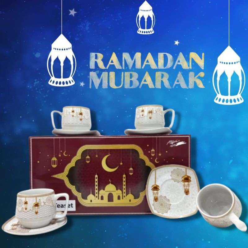 Jual HAMPERS LEBARAN IDUL FITRI 2022 TEA SET PREMIUM /KADO GIFT SET