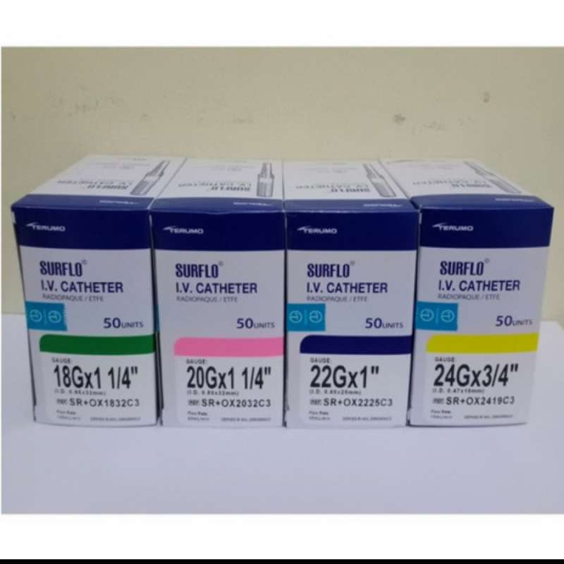 Jual abocath / iv catheter terumo 22 ( isi 50 ) di Seller Ella Store