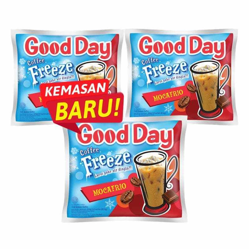 Jual Good Day Freeze Mocafrio Kopi Instan [30 g/10 sachet] di Seller
