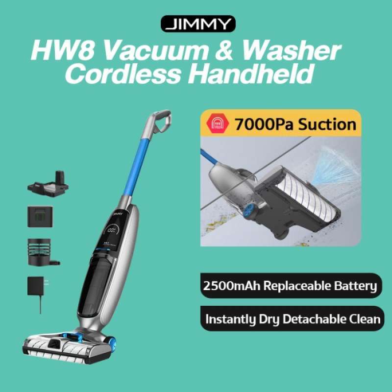 Jual JIMMY HW8 Pro Power Wash Cordless Wet Dry Handheld Vacuum Cleaner