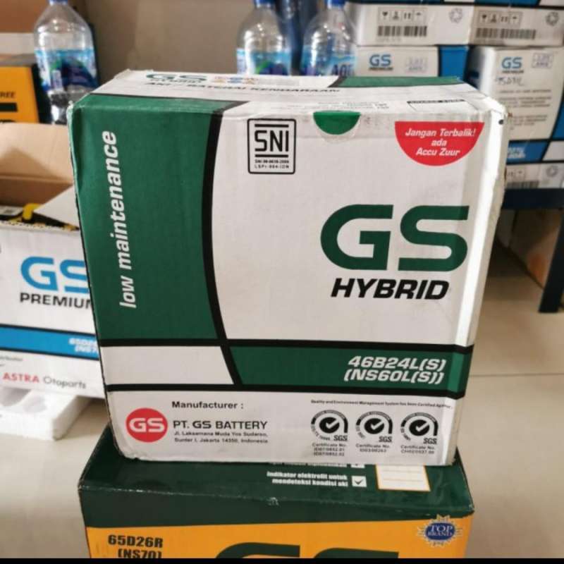 Promo Aki Yaris/ Aki CRV/ GS Hybrid NS60LS Astra Otoparts/ Aki HRV