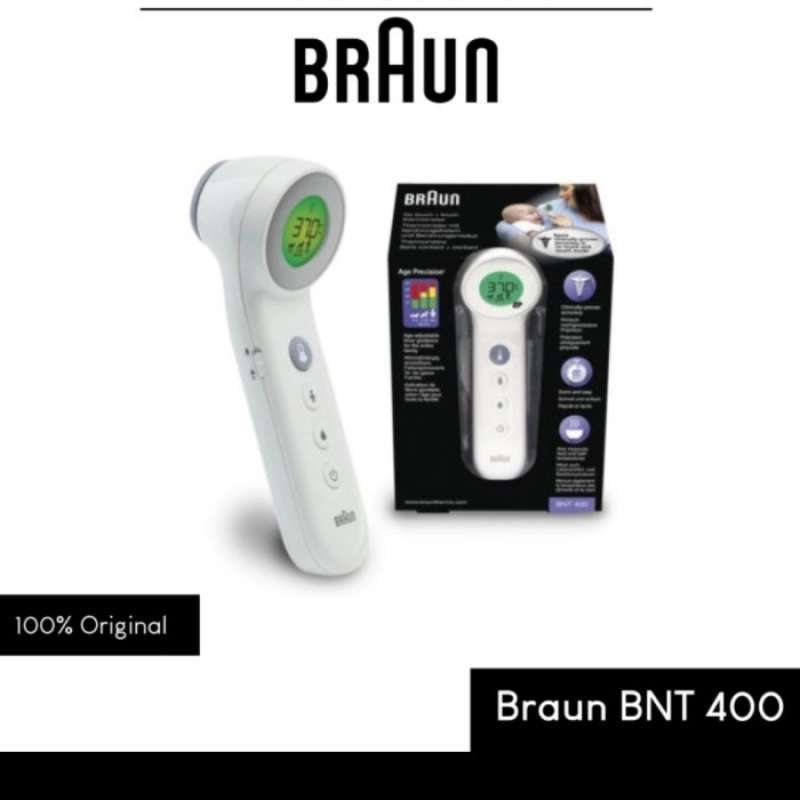 Jual Braun ThermoScan BNT400 Digital no touch Thermometer original di Seller Parvis Cengkareng