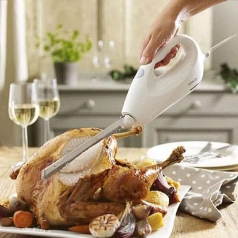 Jual Kenwood Electric Bread Knife KN650 / Pisau Roti Listrik Gerigi di Seller Smartans Kapuk