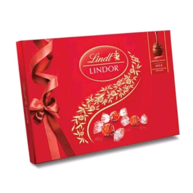 Jual Lindt Lindor Milk Gift Box Chocolate 168gr di Seller Menteng, Kota Jakarta