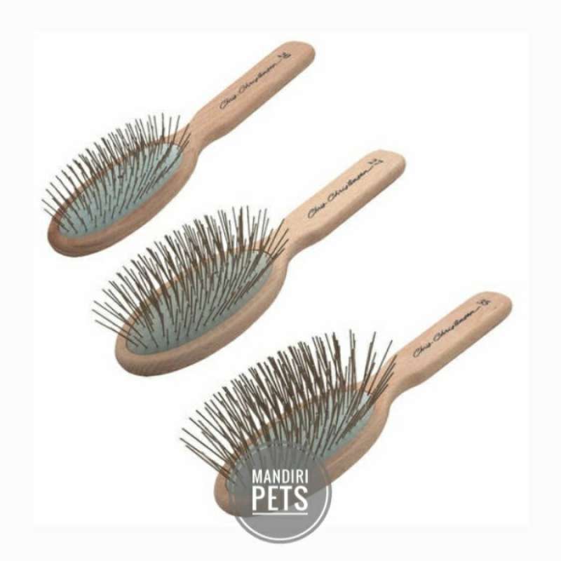 Jual Chris Christensen Oval Pin Brush Original 27mm Sisir Grooming