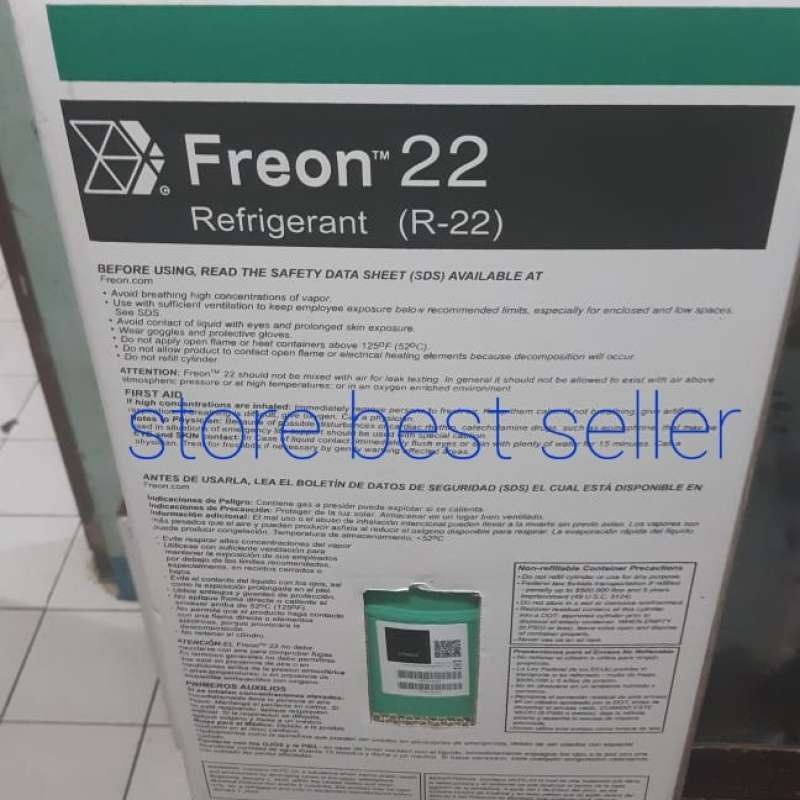 Jual freon R22 CHEMOURS shanghai original di Seller Eudora - Kamal ...