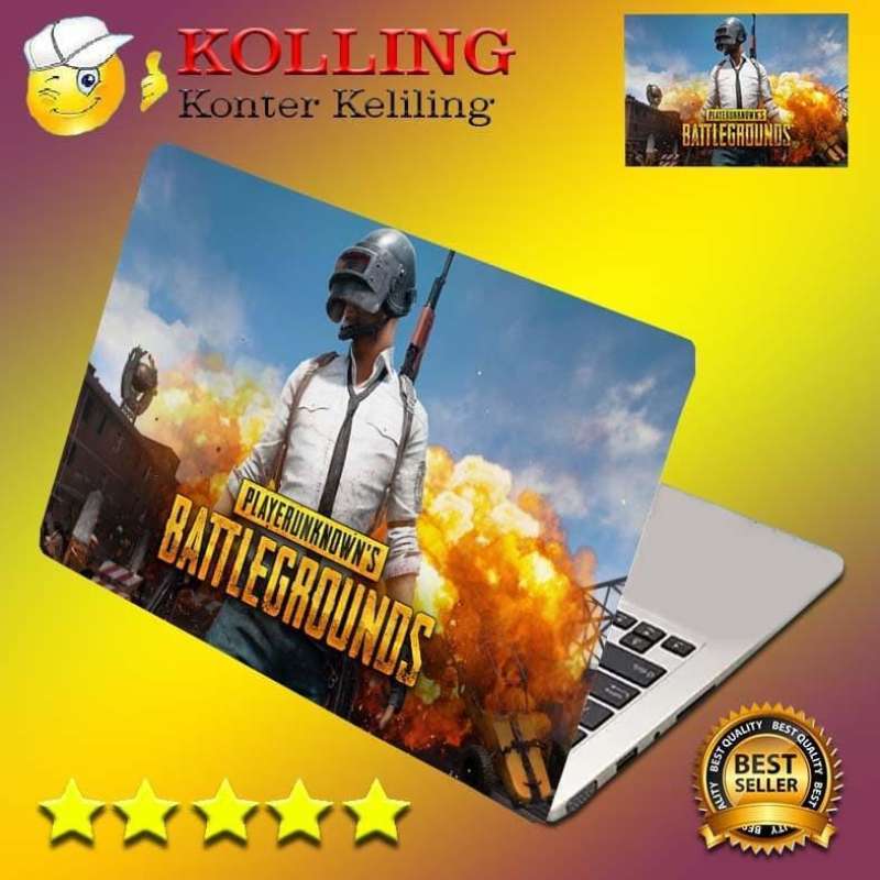 garskin laptopskin cover stiker spesial pubg 14