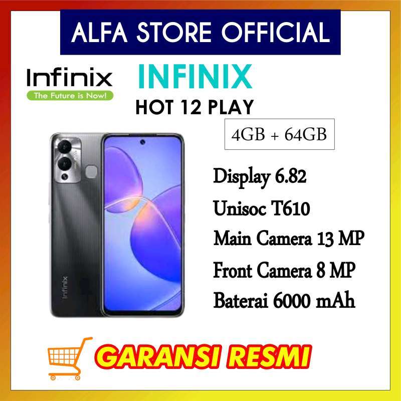 Jual Infinix Hot 12 Play Ram 4/64 Garansi Resmi di Seller ALFA STORE ...