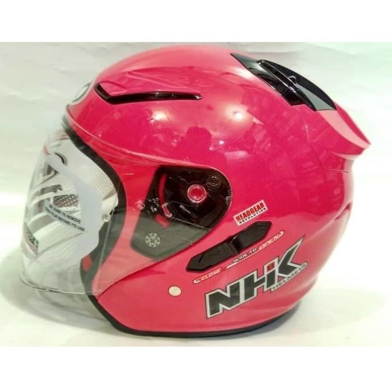 Jual Nhk R1 Helm Half Face Xl Pink Di Seller Azka Shopp