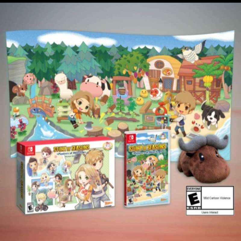 Story Of Seasons Pioneers Of Olive Town Geschenke Jual story of seasons pioneers of olive town premium edition switch di