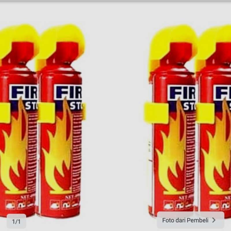 Promo FIRE STOP APAR ALAT PEMADAM API 400ML BUAT DIMOBIL Diskon 39% di
