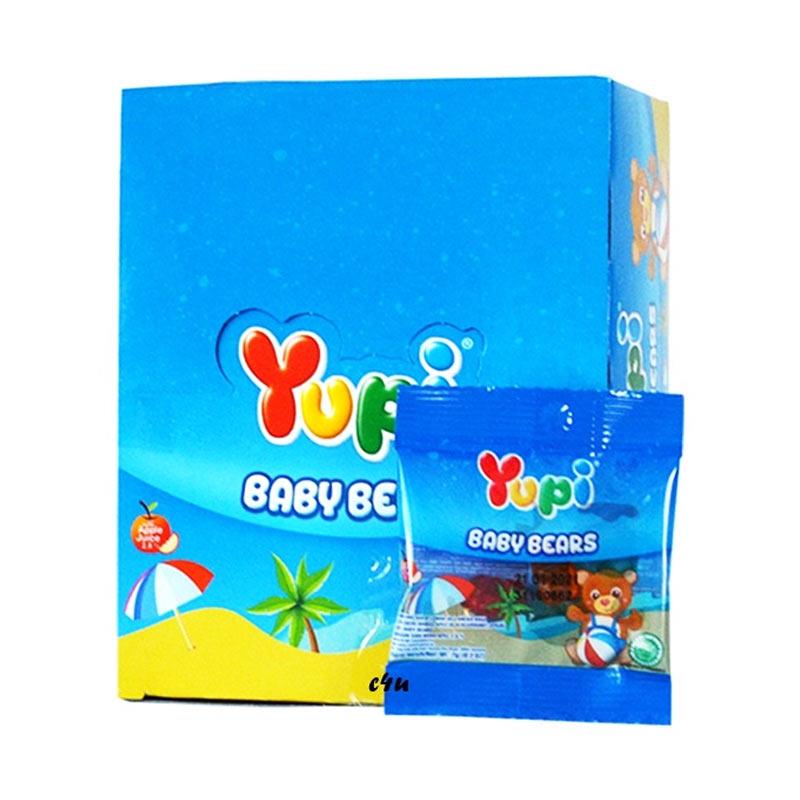 Jual Yupi Baby Bears Jelly Gummy Candy [1 Kotak Isi 24 Pcs] Di Seller