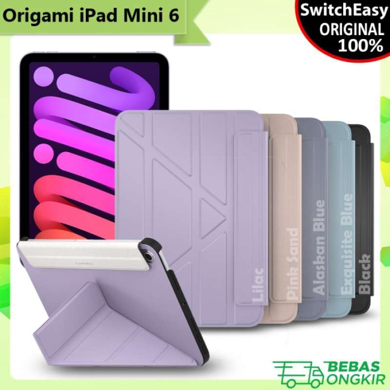 Jual Case iPad Mini 6 SwitchEasy Origami Folio Cover Slim Casing di