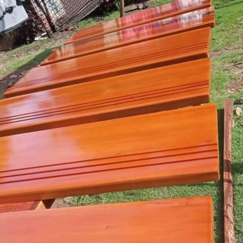 Jual anak tangga kayu, papan tangga kayu tangga di Seller Asia wood