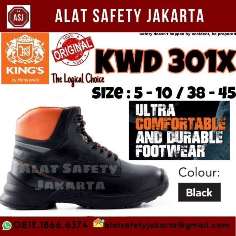 Promo Safety Shoes King's KWD 301x / Sepatu Safety King's KWD 301x