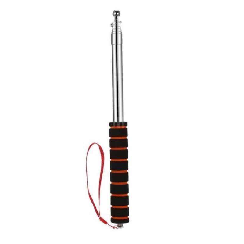 thumbnail image 2 of 2-Pack Telescopic Flag Poles - Stainless Steel Retractable Pointer Sticks For Tour Guides 2 of 12