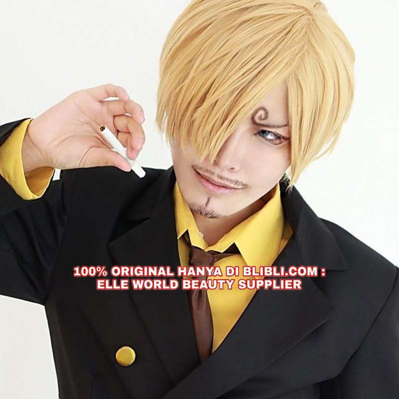Cosplayer Rambut Kuning Jual Ready Stock Styled - Wig Sanji Wig Cosplay Anime One Piece Wig ...