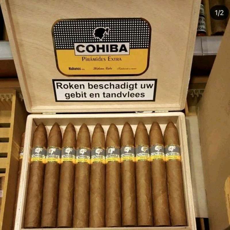 Jual Cohiba Piramides Extra / Cigar Piramides Extra / Box Of 10 Di ...