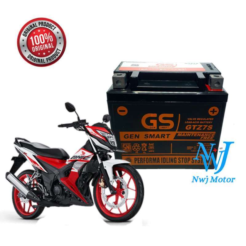 Promo Aki Motor Honda Sonic 125 Sonic 150 Gtz7S Gtz6S Ytz7S Gs Mf Aki