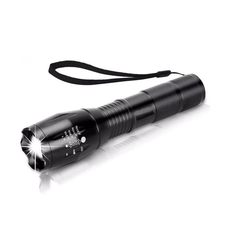 â Taffware Xml-t6 Usb Rechargable Lampu Senter Led [10000 Lumens