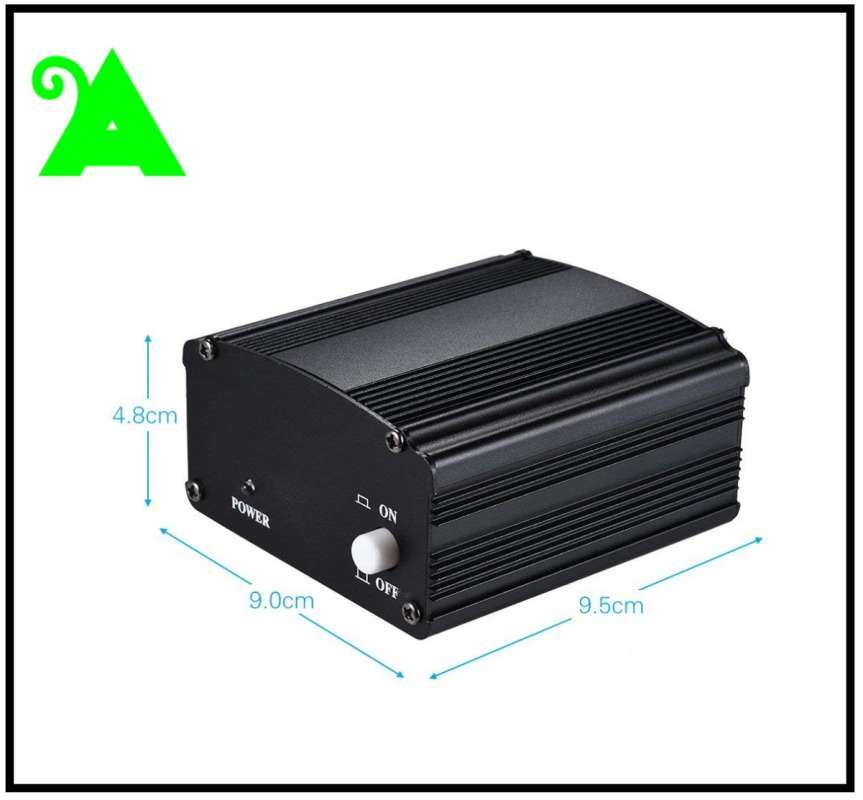 Jual Phantom Power Supply Microphone Condenser 48V Ultra Low Noise di